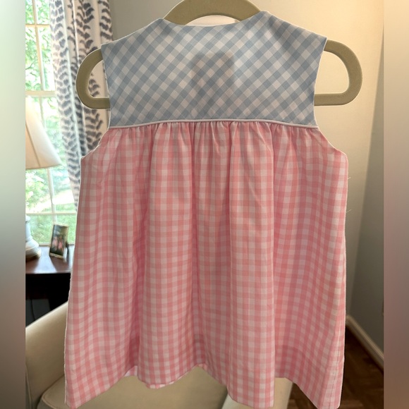 Beaufort Bonnet Co Pink/Blue Gingham Dress, Size 2T - Picture 2 of 2